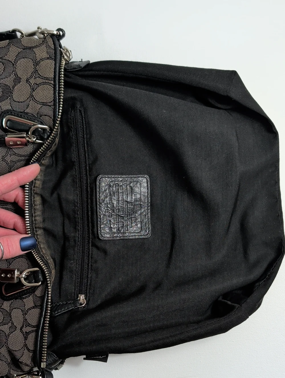 Coach Signature C Small Kelsey Satchel Bag